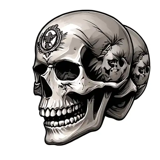 Venezuela Skulls 4 Children Military