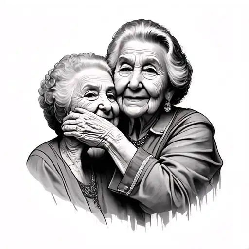 Grandma Holding My Hand