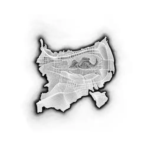 3D Map Of Mexico Forearm