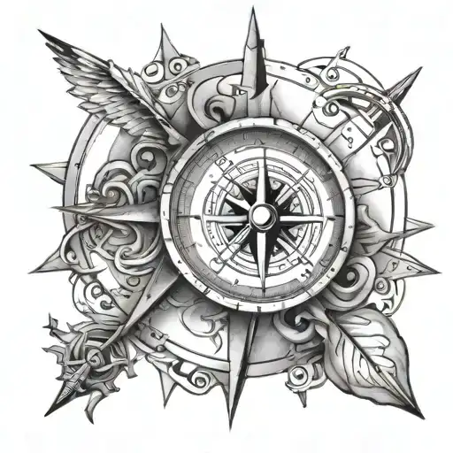 Compass Pieces Forming