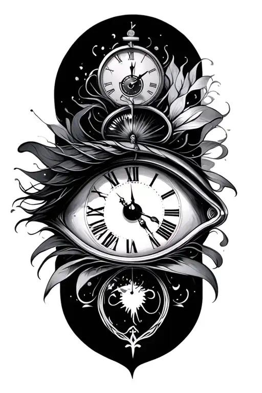Eye And Clock Embedded