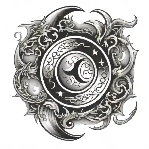 Triple Moon Protection Symbol
