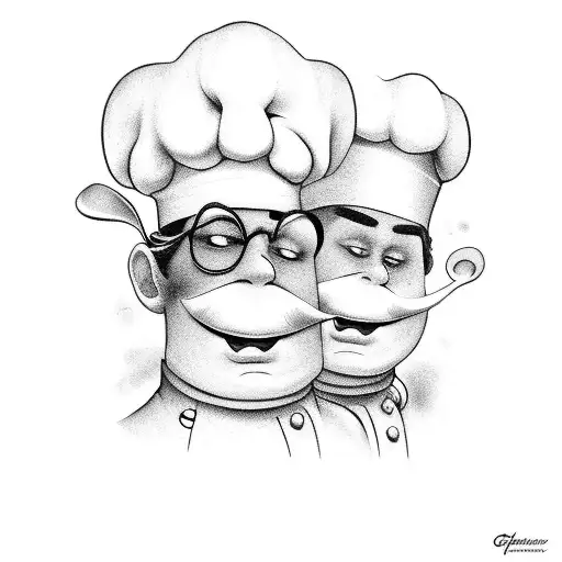 Chef Tension Inside And Look Smile Outside