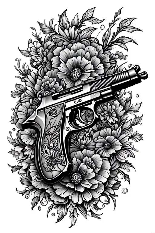 Filigree Tattoo Gun Morphing
