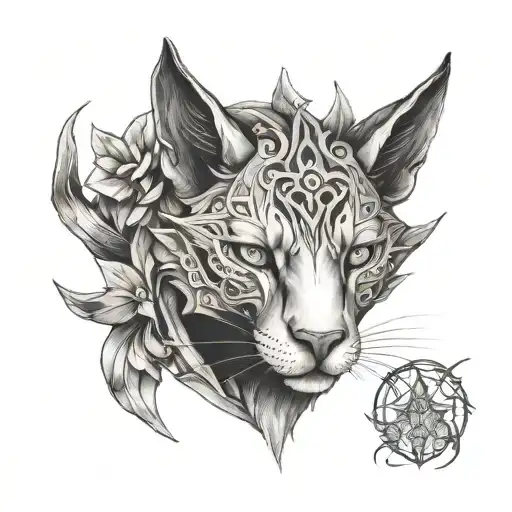 Subtle Sketch Of A Magical Animal