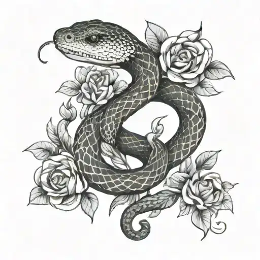 Flowers Snake