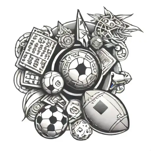 Football And Gambling Themed