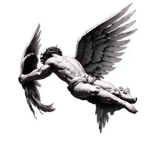 Icarus Falling Sleeve