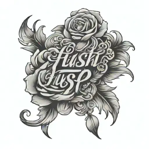 Hush Lettering