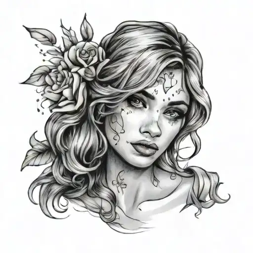 Portrait Tattoo Design