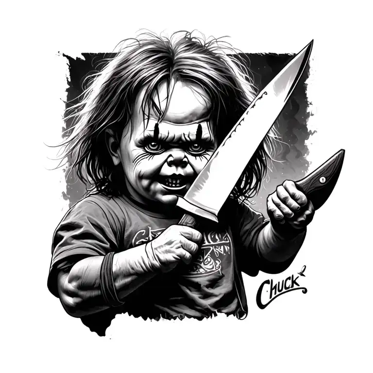 Chucky With Knife