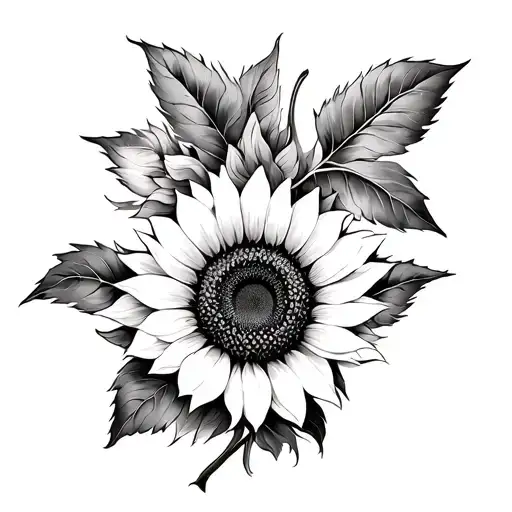 Sunflower And Vyshyvanka