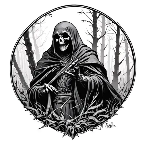 Reaper In Forrest