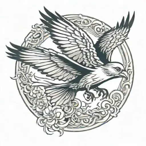 Irish Free Bird Flying