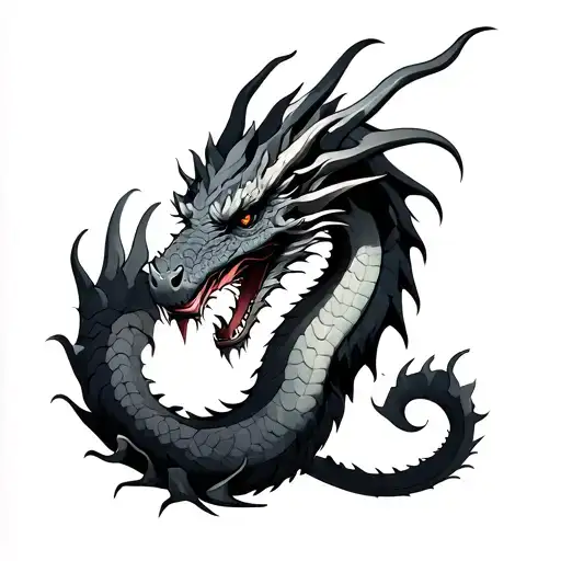 Big Dragon With Libra