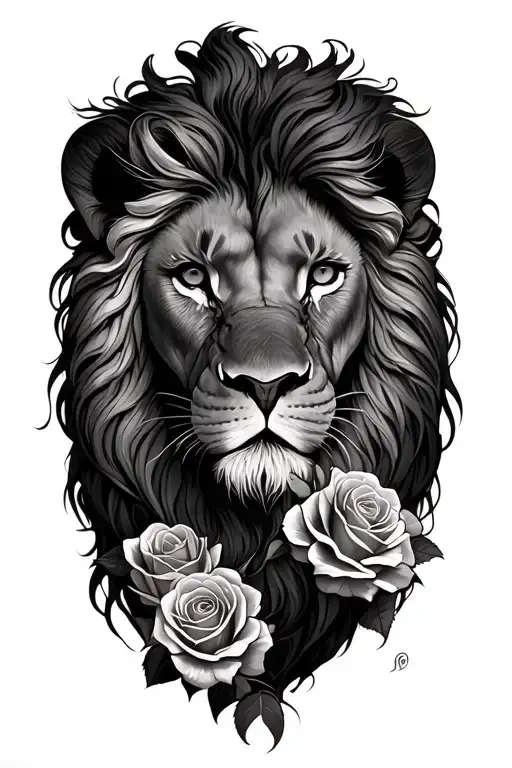 Roses Lion