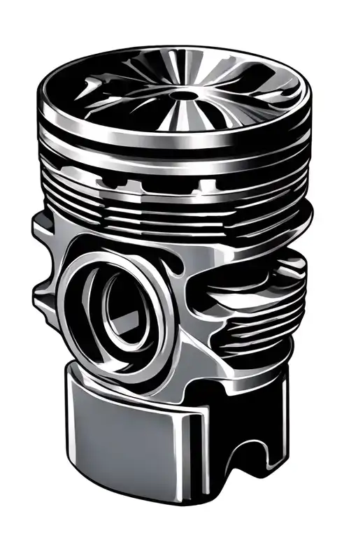 Motorcycle Engine Piston