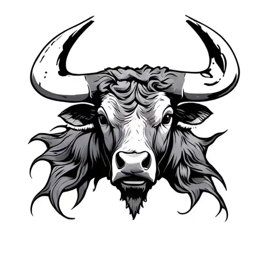 Background For Bulls Head