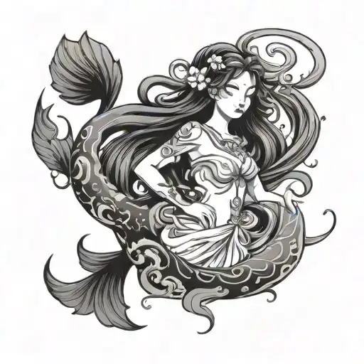 Aquarius Ghibli Style