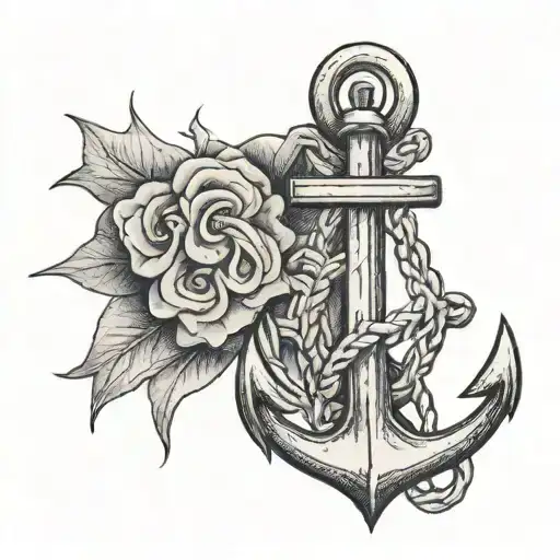 Cross Anchor Heart