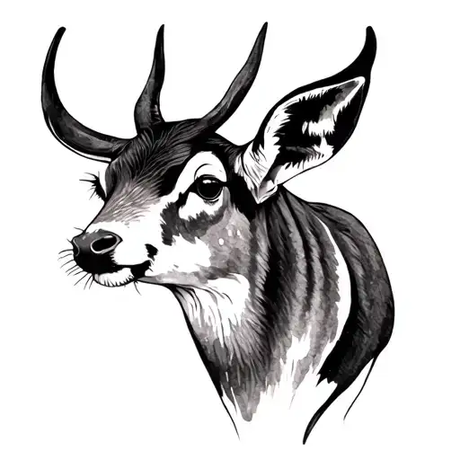 Vegan Animal Silhouette