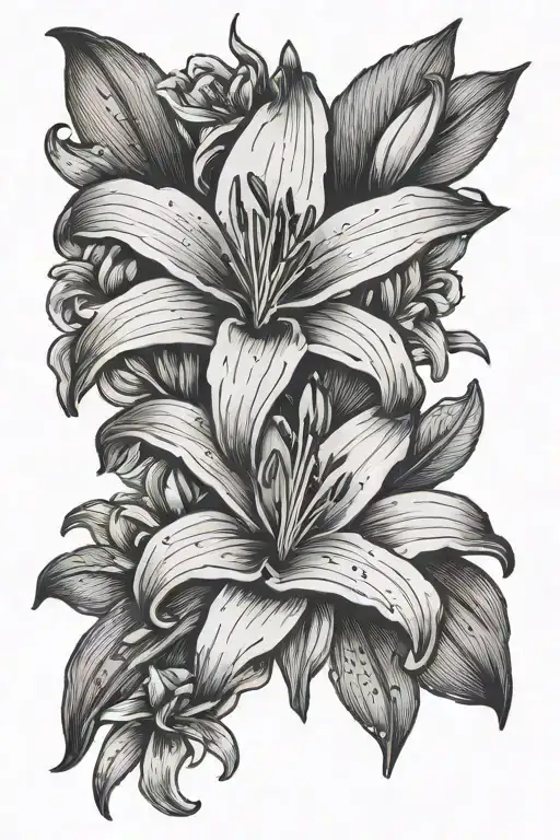 Lily Stem Word Familia