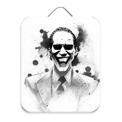 Matrix Movie With Joker Card