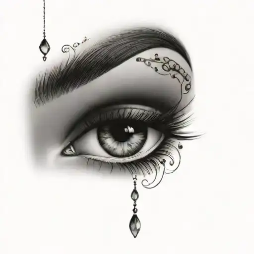 Gypsy Eyes With Diamonds