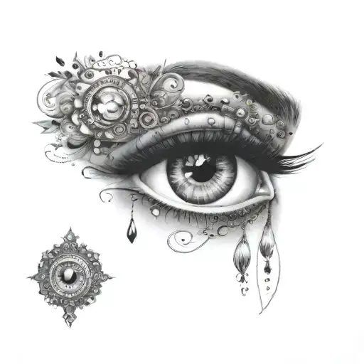 Gypsy Eye With Gems