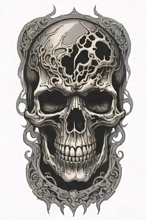 Skull Surrounded