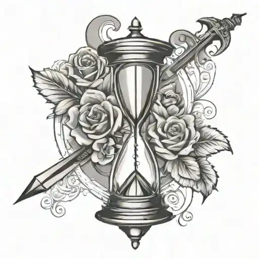 Hourglass And Dagger