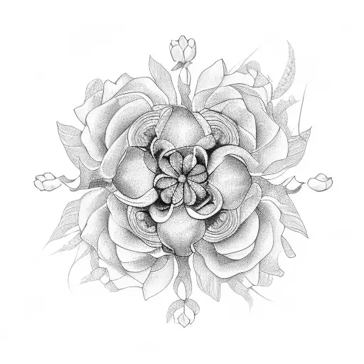 A Delicate Bouquet Of Flowers Gracefully Arranged In The Shape Of The Word 'Freedom'