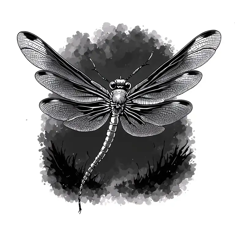 Norse Dragonfly Flying