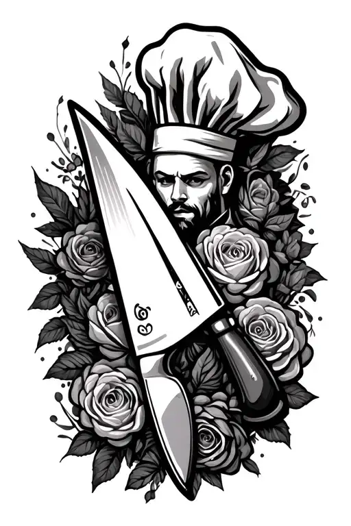 Chef Knife Surrounded