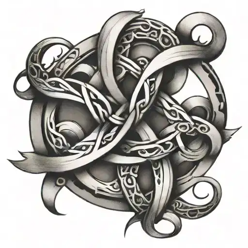 Signature Symbol Intertwined Named Jonidalo