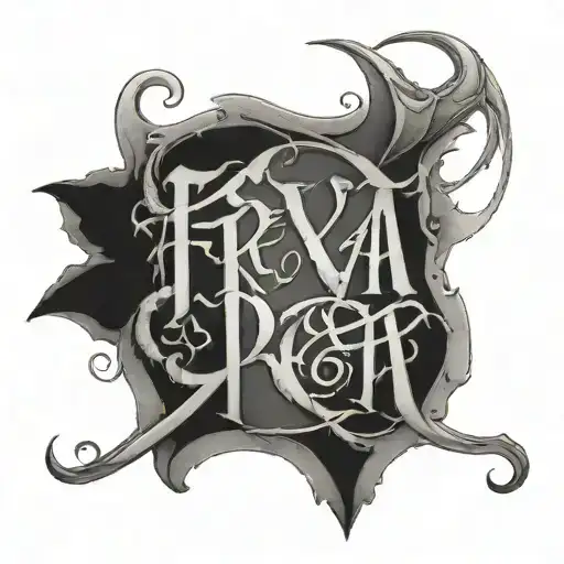 Freya Written In Norse Script
