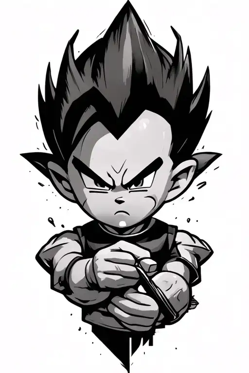 Gotenks Creating Pacman Gost