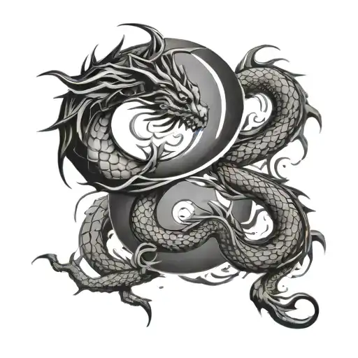 Dragon Yin And Yang