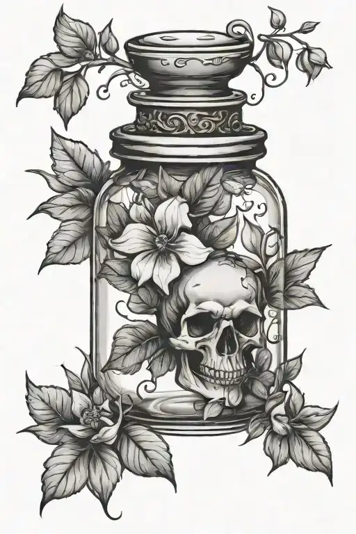 Pretty Poison Jar Poisonous Flower Growing