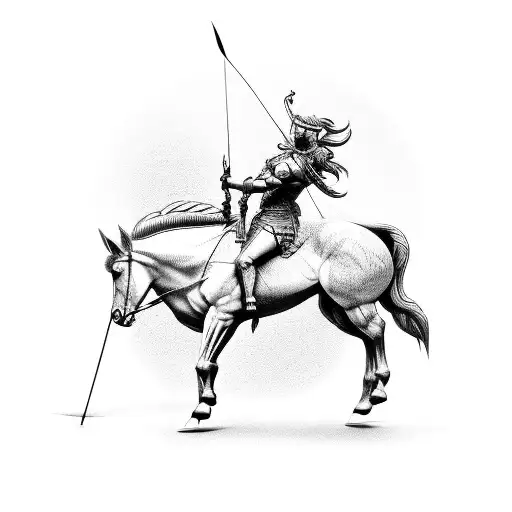 Centaur With Bow And Arrow