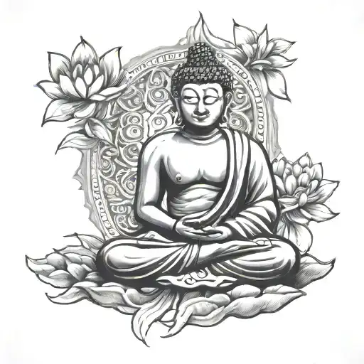 Buddha Meditating