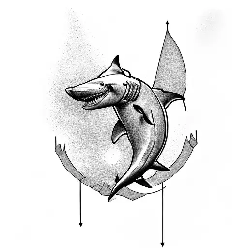 Design A Welding-inspired Tattoo With A Shark Motif