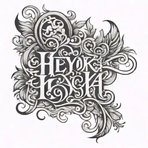 Heyoka Lettering