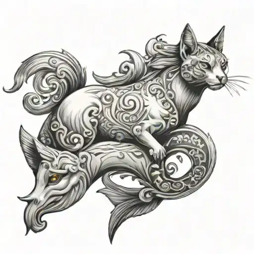 Cat Horse Goat Whale