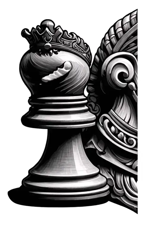 King Chess Piece