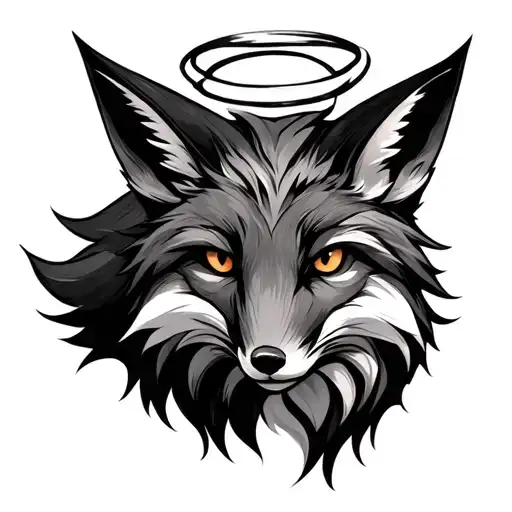 Medieval Fox With Halo