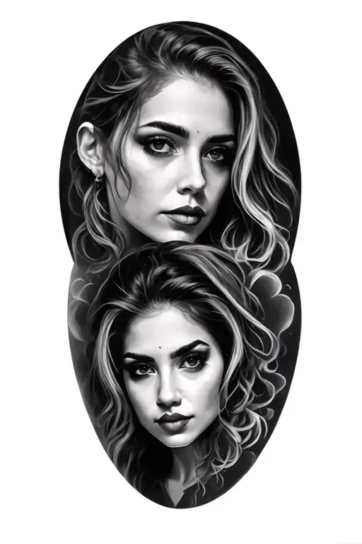 Potrait Image Of Me And Rosrs