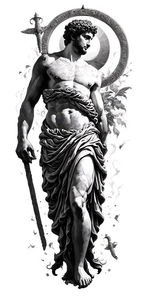 Greek Mythology Scene