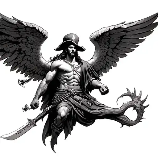 St Michael Pirate Good Vs Evil