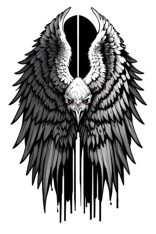 Arch Angle Wings Spread Wide